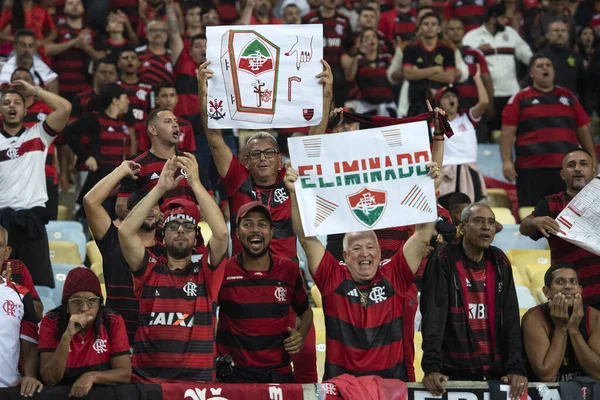 Rio Janeiro Junio 2023 Partido Entre Flamengo Fluminense 16ª Ronda — Foto de Stock