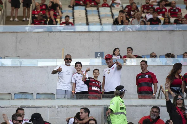 Rio Janeiro 01St June 2023 弗拉门戈X Fluminense之间的比赛 第16轮巴西杯 马拉卡纳体育场 — 图库照片