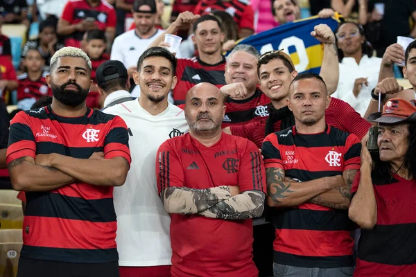 Rio Janeiro Juni 2023 Spiel Zwischen Flamengo Und Fluminense Runde — Stockfoto