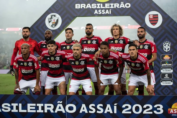 Rio Janeiro Juin 2023 Match Entre Flamengo Fluminense 16Ème Manche — Photo