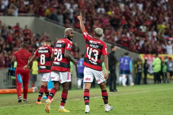 Brasil Rio Janeiro 08Th June 2023 Jogo Entre Flamengo Racing — Fotografia de Stock