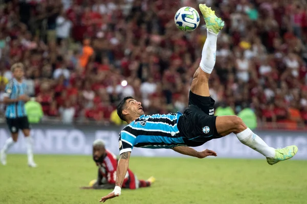 Brazil Rio Janeiro Ιουνιου 2023 Αγώνας Μεταξύ Flamengo Grmio Για — Φωτογραφία Αρχείου