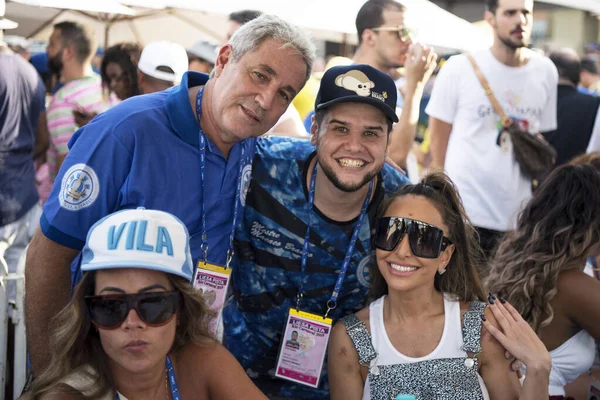 Brazil Juni 2019 Brasilianarna Firar Rio Janeiro Karnevalsfest Solig Sommareftermiddag — Stockfoto