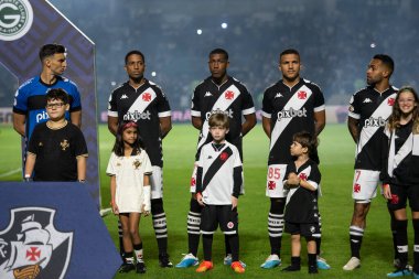 BRAZİL, RIO DE JANEIRO - 22 HAZİRAN 2023: Brezilya 'nın So Januario' daki 11. turu için Vasco x Goias ile maç 
