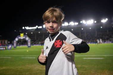 BRAZİL, RIO DE JANEIRO - 22 HAZİRAN 2023: Brezilya 'nın So Januario' daki 11. turu için Vasco x Goias ile maç 