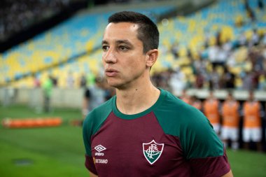 BRAZİL, RIO DE JANEIRO - 24 Haziran 2023: Maracana 'daki Brezilya Şampiyonası Serie A' nın 12. turu için Fluminense x Bahia ile maç.  