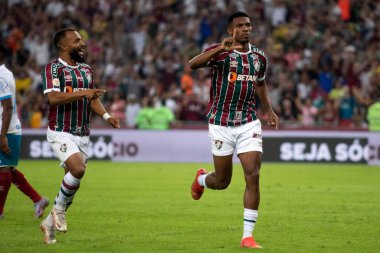 BRAZİL, RIO DE JANEIRO - 24 Haziran 2023: Maracana 'daki Brezilya Şampiyonası Serie A' nın 12. turu için Fluminense x Bahia ile maç.  