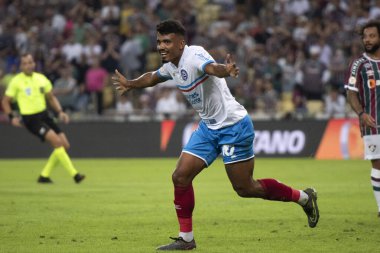 BRAZİL, RIO DE JANEIRO - 24 Haziran 2023: Maracana 'daki Brezilya Şampiyonası Serie A' nın 12. turu için Fluminense x Bahia ile maç.  