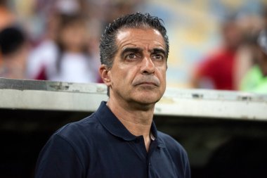 BRAZİL, RIO DE JANEIRO - 24 Haziran 2023: Maracana 'daki Brezilya Şampiyonası Serie A' nın 12. turu için Fluminense x Bahia ile maç.  