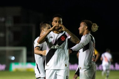 BRAZIL, RIO DE JANEIRO - 26 Haziran 2023: Estdio Luso Brasileiro Brezilya Şampiyonası için Vasco x Cuiab ile maç.