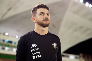 BRAZIL, RIO DE JANEIRO - 26 Haziran 2023: Estdio Luso Brasileiro Brezilya Şampiyonası için Vasco x Cuiab ile maç.