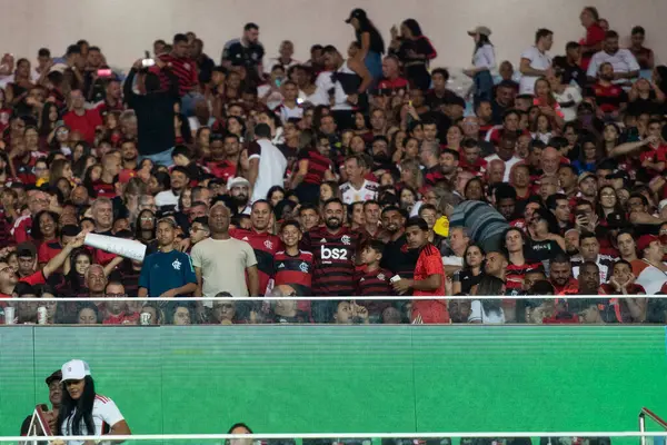 Brazil Rio Janeiro Ιουλιου 2023 Αγώνας Μεταξύ Flamengo Fortaleza Για — Φωτογραφία Αρχείου