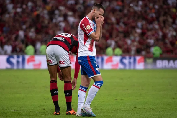 Brazil Rio Janeiro Června 2023 Zápas Mezi Flamengo Fortaleza Brazilském — Stock fotografie