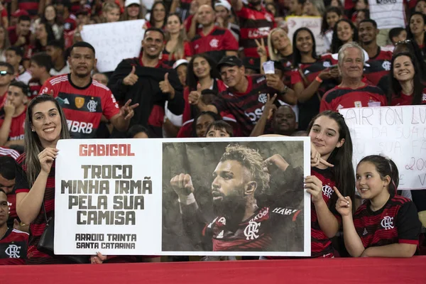 Brazil Rio Janeiro Června 2023 Zápas Mezi Flamengo Fortaleza Brazilském — Stock fotografie