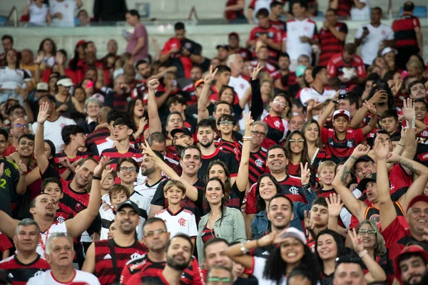 Brasile Rio Janeiro Luglio 2023 Partita Tra Flamengo Fortaleza Campionato — Foto Stock