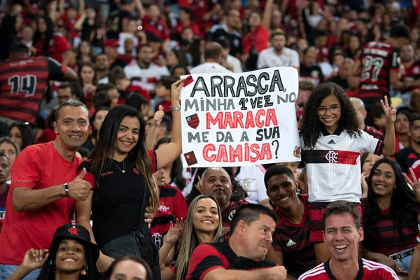 Brazil Rio Janeiro 1St Juli 2023 Match Tussen Flamengo Fortaleza — Stockfoto