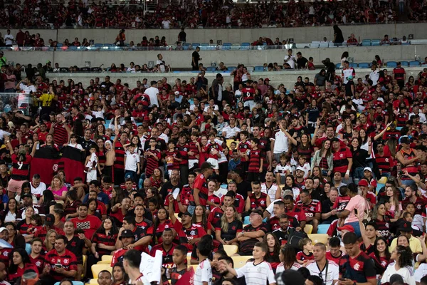 Brasile Rio Janeiro Luglio 2023 Partita Tra Flamengo Fortaleza Campionato — Foto Stock