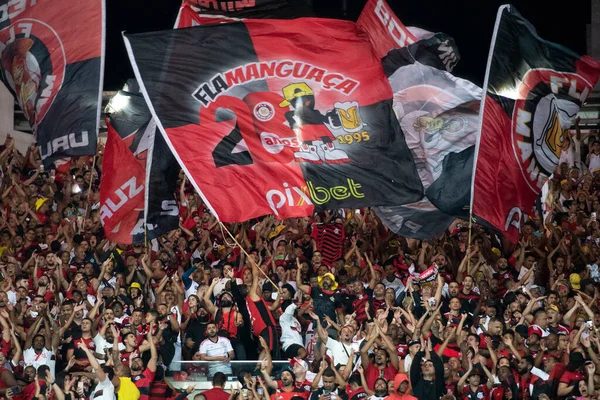 Brasil Rio Janeiro 05Th July 2023 Partida Entre Flamengo Atlético — Fotografia de Stock