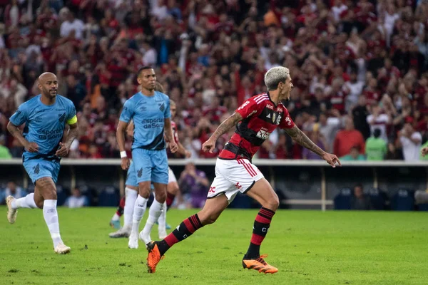 Brazil Rio Janeiro 05Η Ιουλιου 2023 Αγώνας Μεταξύ Flamengo Athletico — Φωτογραφία Αρχείου
