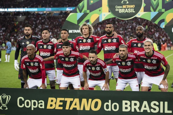 Brazil Rio Janeiro 2023年7月5日 マラカナスタジアムで行われたコパ ブラジルの準々決勝第1戦 フラメンゴ アスレティコ パー戦 — ストック写真