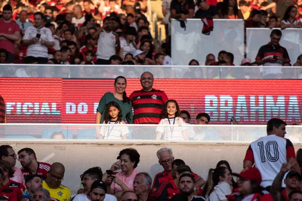 리우데자네이루 2023 브라질 챔피언십을위한 Maracan에서 Flamengo Amica — 스톡 사진