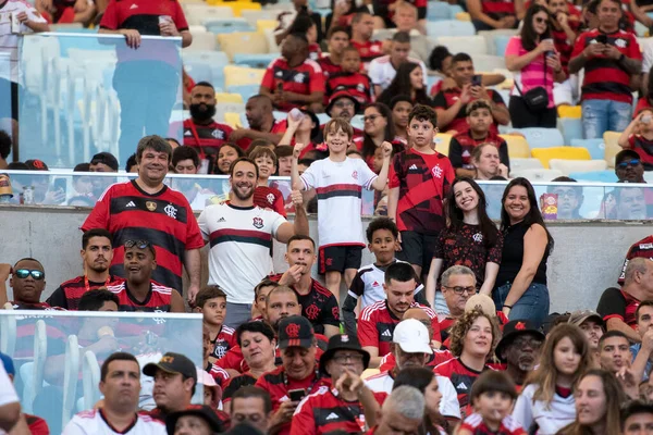 Rio Janeiro 2023 Match Flamengo Amrica Maracan Brazilian Championship — Fotografia de Stock