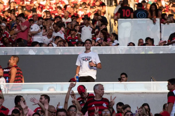 리우데자네이루 2023 브라질 챔피언십을위한 Maracan에서 Flamengo Amica — 스톡 사진