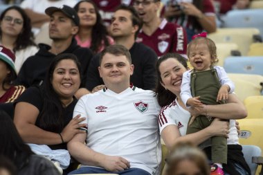 Rio de Janeiro (RJ), 29.07.2023 - Brezilya Şampiyonası için Maracana 'da Fluminense x Santos arasında maç.