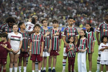 Rio de Janeiro (RJ), 05.08.2023 - Brezilya Şampiyonası için Maracana 'da Fluminense x Palmeiras arasında maç.