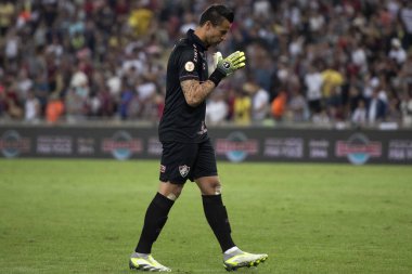 Rio de Janeiro (RJ), 05.08.2023 - Fluminense 'den Fabio. Brezilya Şampiyonası için Maracana 'daki Fluminense x Palmeiras maçı.