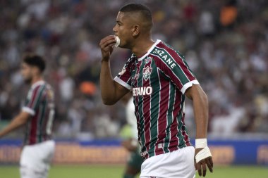 Rio de Janeiro (RJ), 05.08.2023 - Fluminense 'den David Braz. Brezilya Şampiyonası için Maracana 'daki Fluminense x Palmeiras maçı.