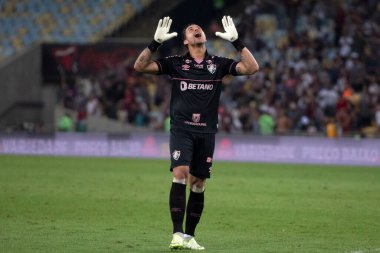 Rio de Janeiro (RJ), 05.08.2023 - Abel Ferreira, Palmeiras koçu. Brezilya Şampiyonası için Maracana 'daki Fluminense x Palmeiras maçı. 