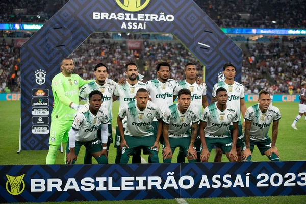 โอเดอจาเนโร 2023 การแข นระหว างฟลอเรนซ Palmeiras มารากานาส าหร บการแข งแชมป — ภาพถ่ายสต็อก