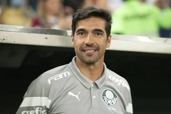 Rio de Janeiro (RJ), 05.08.2023 - Abel Ferreira, Palmeiras koçu. Brezilya Şampiyonası için Maracana 'daki Fluminense x Palmeiras maçı. 
