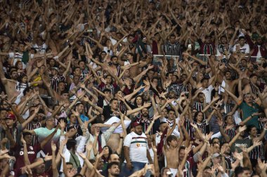 Rio de Janeiro (RJ), 08.08.2023 - Fluminense x Argentinos Juniors (ARG), Libertadores Round 16 'nın ikinci ayağı Maracana' da.