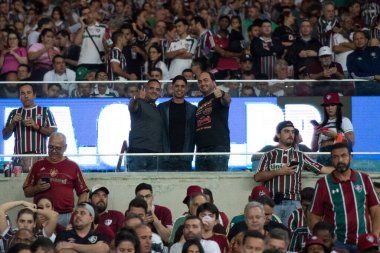 Rio de Janeiro (RJ), 08.08.2023 - Stadyumdaki insanlar