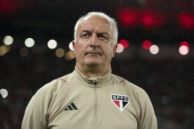 Rio de Janeiro (RJ), 12.08.2023 - Dorival Junior, Sao Paulo koçu. Flamengo x Sao Paulo arasındaki maç, Brezilya Şampiyonası 'nın 19. raundu için, Maracana' da.
