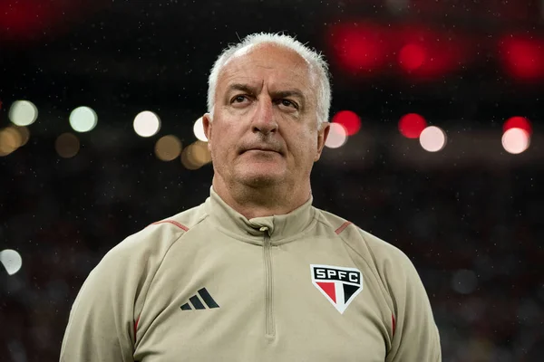 RIO DE JANEIRO, BRAZIL - MAY 21: Paulo Sousa Head Coach of Flamengo reacts  ,during the match between Flamengo and Goias as part of Brasileirao Series  A 2022 at Maracana Stadium on