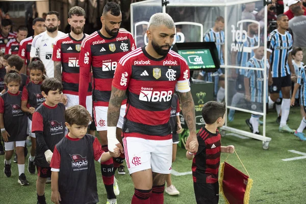 Rio Janeiro 2023 Match Flamengo Gremio Second Leg Copa Brasil — Stock Photo, Image