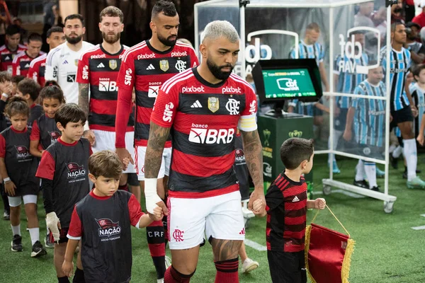 Rio Janeiro 2023 Match Flamengo Gremio Second Leg Copa Brasil — Stock Photo, Image