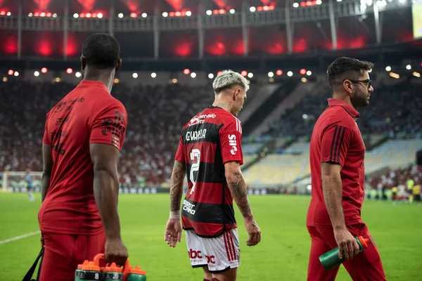 Rio Janeiro 2023 Marcio Tannure Médico Flamengo Jogador Varela Para — Fotografia de Stock