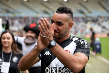 Rio de Janeiro (RJ), 08.20.2023 - Dimitri Payet 'in kalabalığa tanıtımı, Vasco' nun yeni imzası.