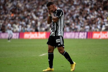 Rio de Janeiro (RJ), 20.08.2023 - Paulinho do Atltico-MG. Brezilya Şampiyonası için Maracan 'da Vasco x Atltico-MG maçı.