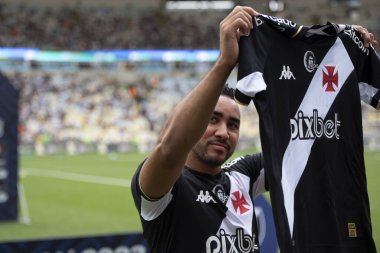 Rio de Janeiro (RJ), 08.20.2023 - Dimitri Payet 'in kalabalığa tanıtımı, Vasco' nun yeni imzası.