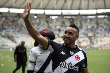 Rio de Janeiro (RJ), 08.20.2023 - Dimitri Payet 'in kalabalığa tanıtımı, Vasco' nun yeni imzası.