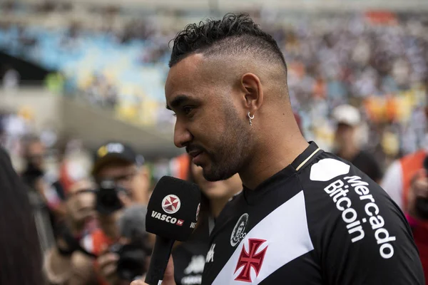 Rio de Janeiro (RJ), 08.20.2023 - Dimitri Payet 'in kalabalığa tanıtımı, Vasco' nun yeni imzası.