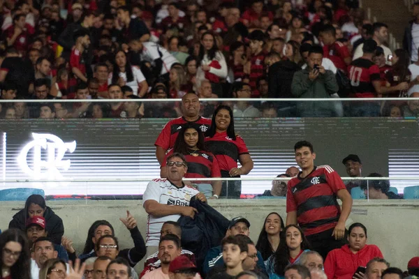 브라질 자네이로 26Th 2023 마라카나 경기장에서 리베르타도레스 결승전을위한 플루미네스 올림피아 — 스톡 사진