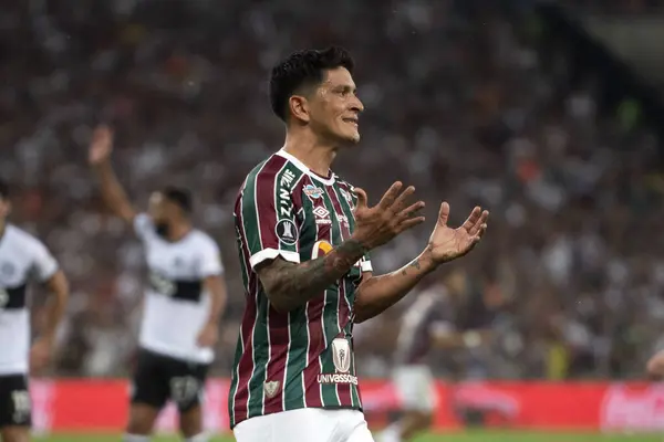 Brésil Rio Janeiro Août 2023 Match Entre Fluminense Olimpia Par — Photo