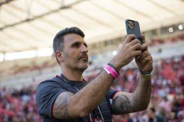 Rio de Janeiro (RJ) - 17.09.2023: Maracana 'da Flamengo x Sao Paulo ile maç. Copa do Brasil finalinin ilk ayağı.