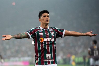 Rio de Janeiro (RJ), 09 / 27 / 2023 - Fluminense ile Internacional arasındaki maç, Libertadores 'in Maracan yarı finalinin ilk ayağı.